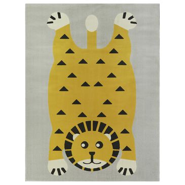 Balta Rugs Little Lion 3"11" x 5"7" Yellow Kids Area Rug, , large