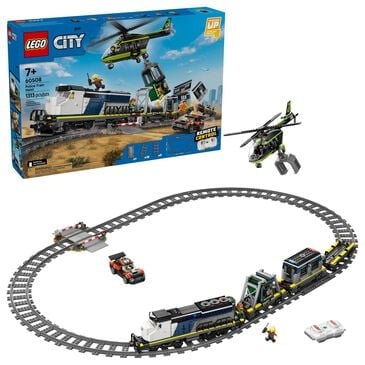LEGO City Police Train Heist Building Set, , large