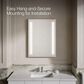 Kohler Verdera 24" x 33" Lighted Mirror in Aluminum, , large