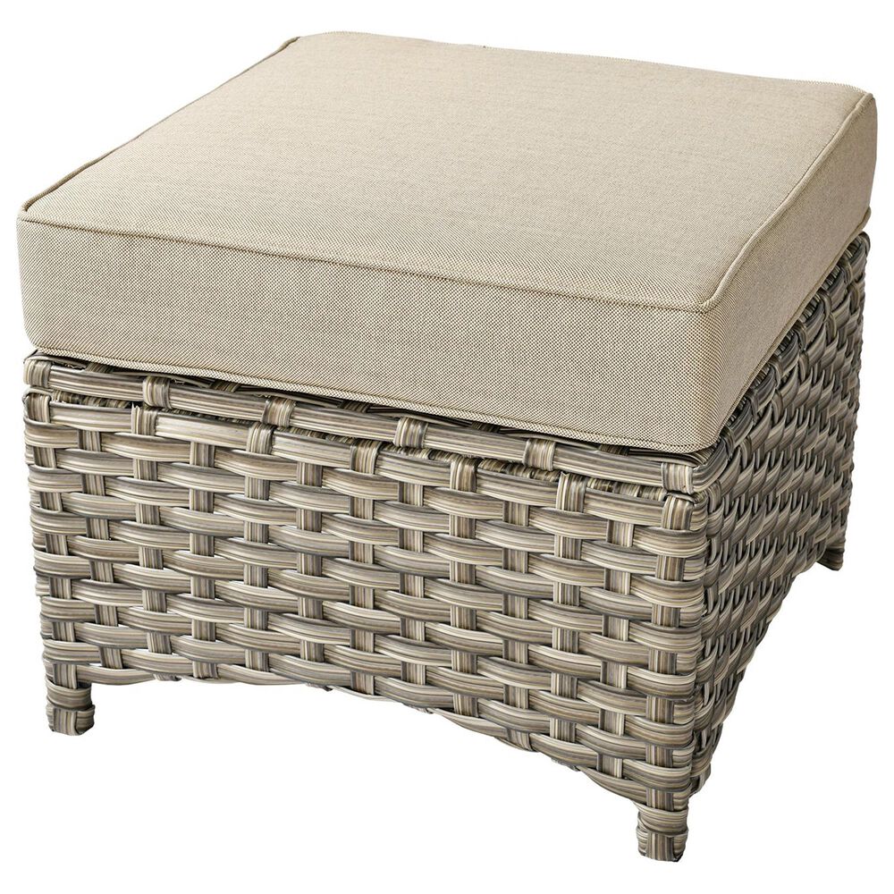 HOMLUX 5-Piece Patio Conversation Set with Two Ottomans in Beige, , large