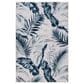 Safavieh Cabana CBN452F 5"1" x 7"6" Grey and Navy Indoor/Outdoor Area Performance Rug, , large