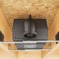Martin Logan Variable Aperture 3" In-Ceiling Subwoofer in Paintable White Grille and Black Enclosure, , large