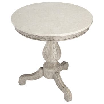 Butler Danielle Accent Table in Rustic Grey and Marble, , large