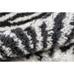 Novogratz Kalahary KAL-1 5" x 7"6" Black Area Rug, , large