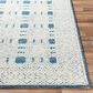 Surya Louvre Dark Blue, Cream and Pale Blue 10" x 14" Area Rug, , large