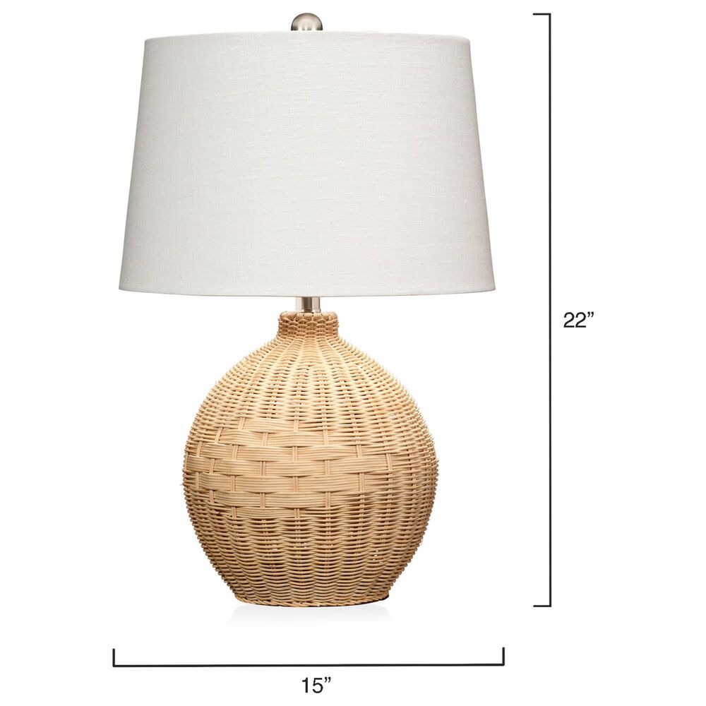 Splendor Living Irvingdale Table Lamp in Natural, , large