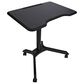 HP Adjustable Sit/Stand Laptop Desk in Black, , large