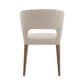 Monroe Ruby Dining Table and 6 Dining Chairs in Gloss White and Natural, , large