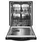 Whirlpool 24" Built-In Bar Handle Dishwasher with 47 Decibel in Black, , large