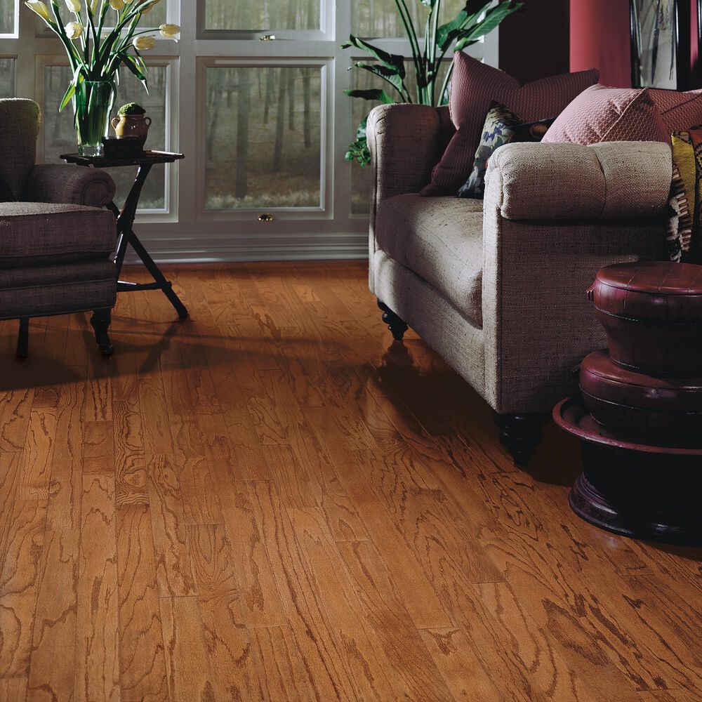 Bruce Springdale Plank Butterscotch Oak Hardwood, , large