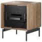 BDI LINQ 22" Nightstand in Natural Walnut, , large