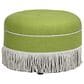 Jennifer Taylor Home Yolanda Standard Ottoman in Bright Chartreuse and Ivory, , large