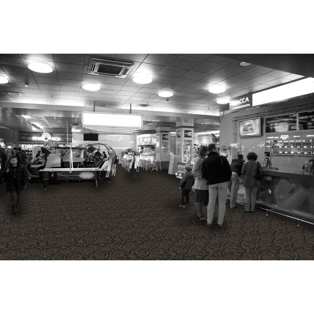 Joy Carpets Damascus Rough Rider Carpet in Brown, , large