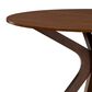 Baxton Studio Kenji 45" Dining Table in Walnut Brown - Table Only, , large