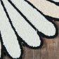 Momeni Cucina 3" Round Ivory Area Rug, , large