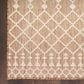 Nourison Positano Southwestern Jute 6" x 9" Indoor/Outdoor Area Rug, , large