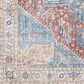 Surya Amelie 2"7" x 7"10" Burnt Orange, Beige, Blue, Navy and Peach Runner, , large