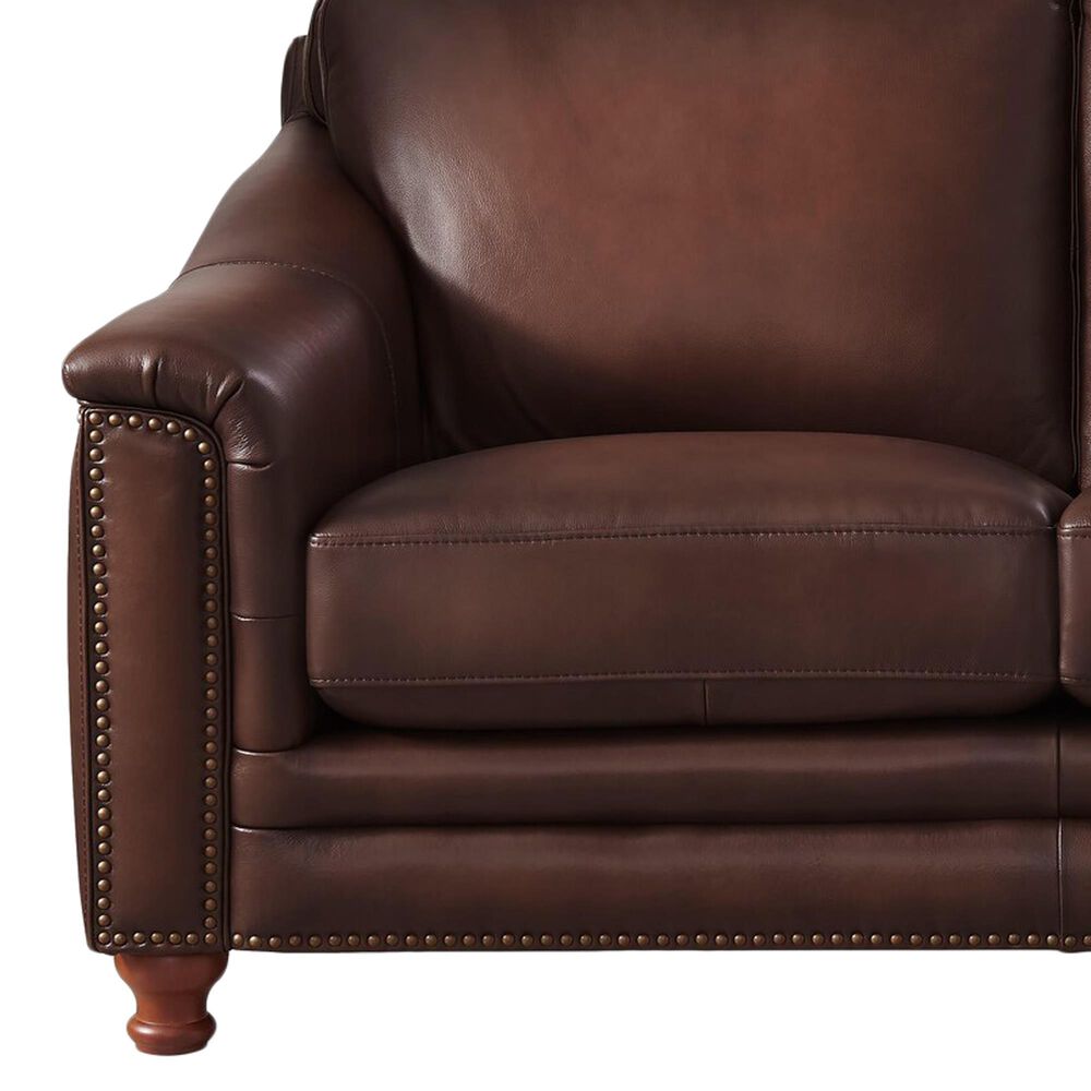 Hydeline Belfast 4-Piece Stationary Living Room Set in Caramel Brown, , large
