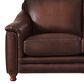 Hydeline Belfast 4-Piece Stationary Living Room Set in Caramel Brown, , large