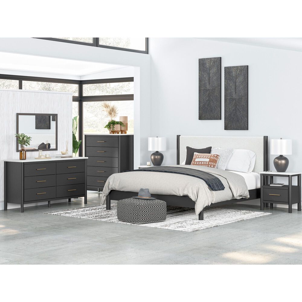 Ashley Cadmori Dresser Mirror in Matte Black, , large