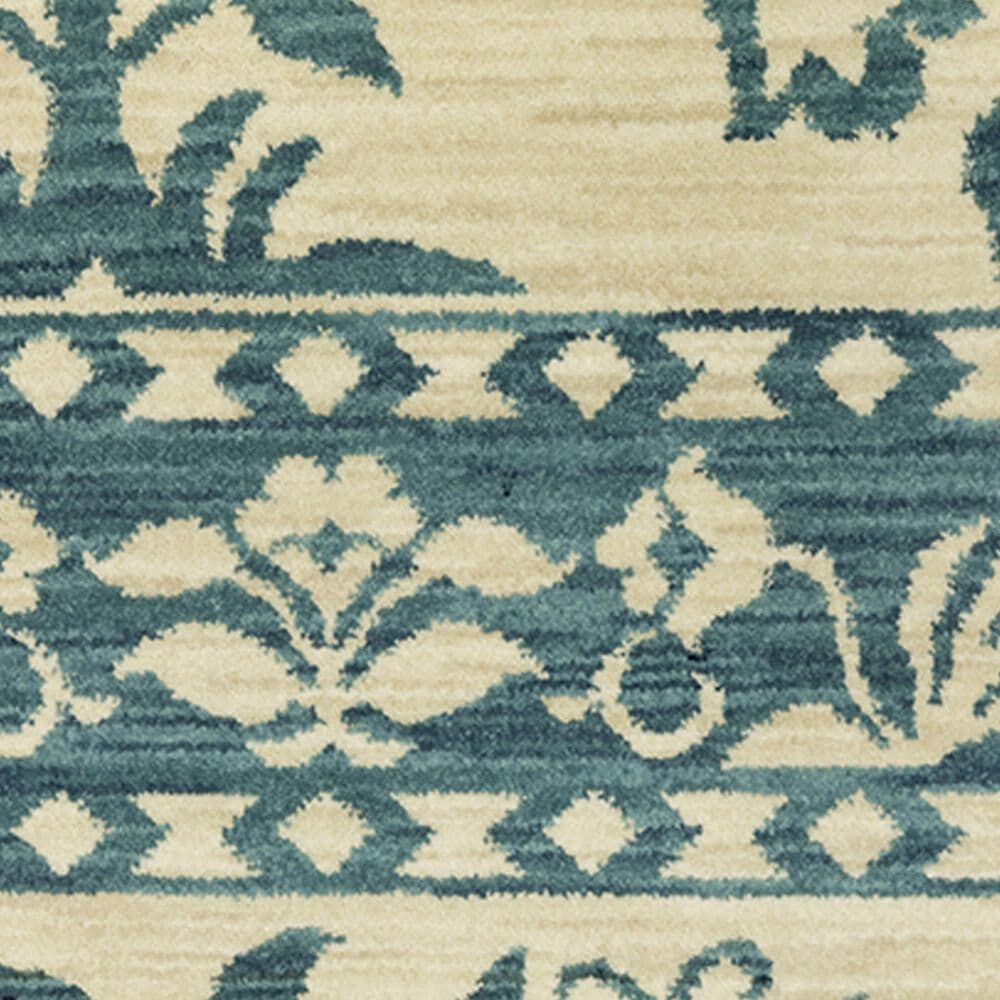 Oriental Weavers Francesca FR08H 2&#39;3&quot; x 7&#39;6&quot; Blue Runner, , large
