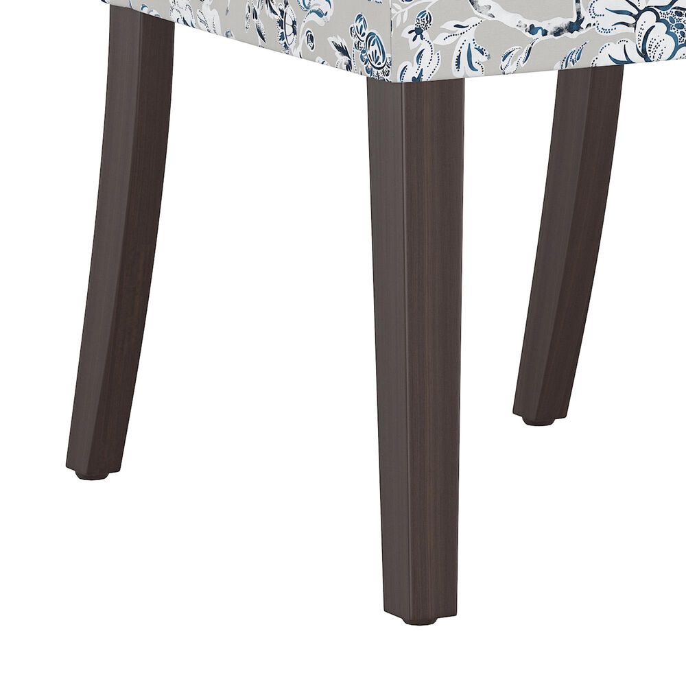 Skyline Furniture Dining Chair in Indian Blockprint Grey, , large