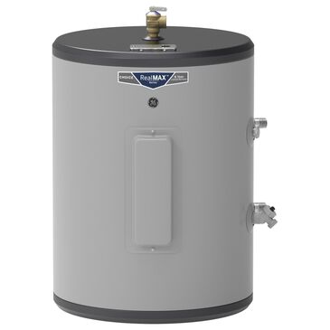 GE Appliances 18-Gallon Side Port Lowboy Electric Water Heater in Gray, , large
