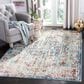 Safavieh Madison MAD447K 4" x 6" Navy and Light Blue Area Rug, , large