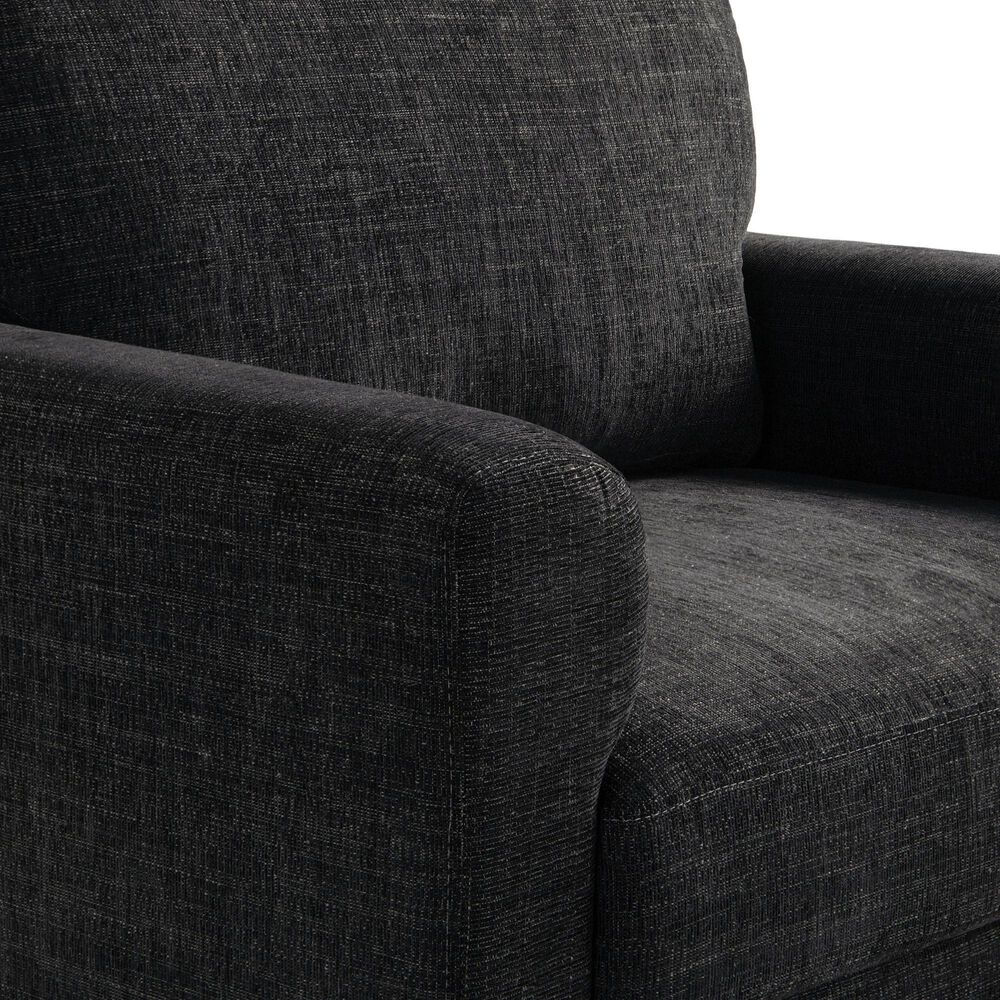 Lifestyle Solutions Mercer Accent Chair in Black, , large