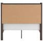 Ashley Pamytta Full Upholstered Panel Platform Bed in Rich Brown, , large