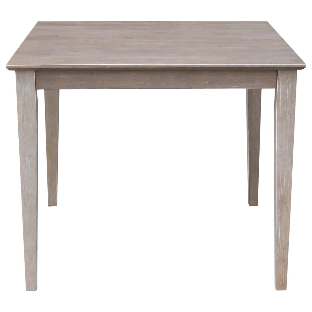 International Concepts 5-Piece 36&quot; Dining Set in Graywashed and Clay Taupe, , large