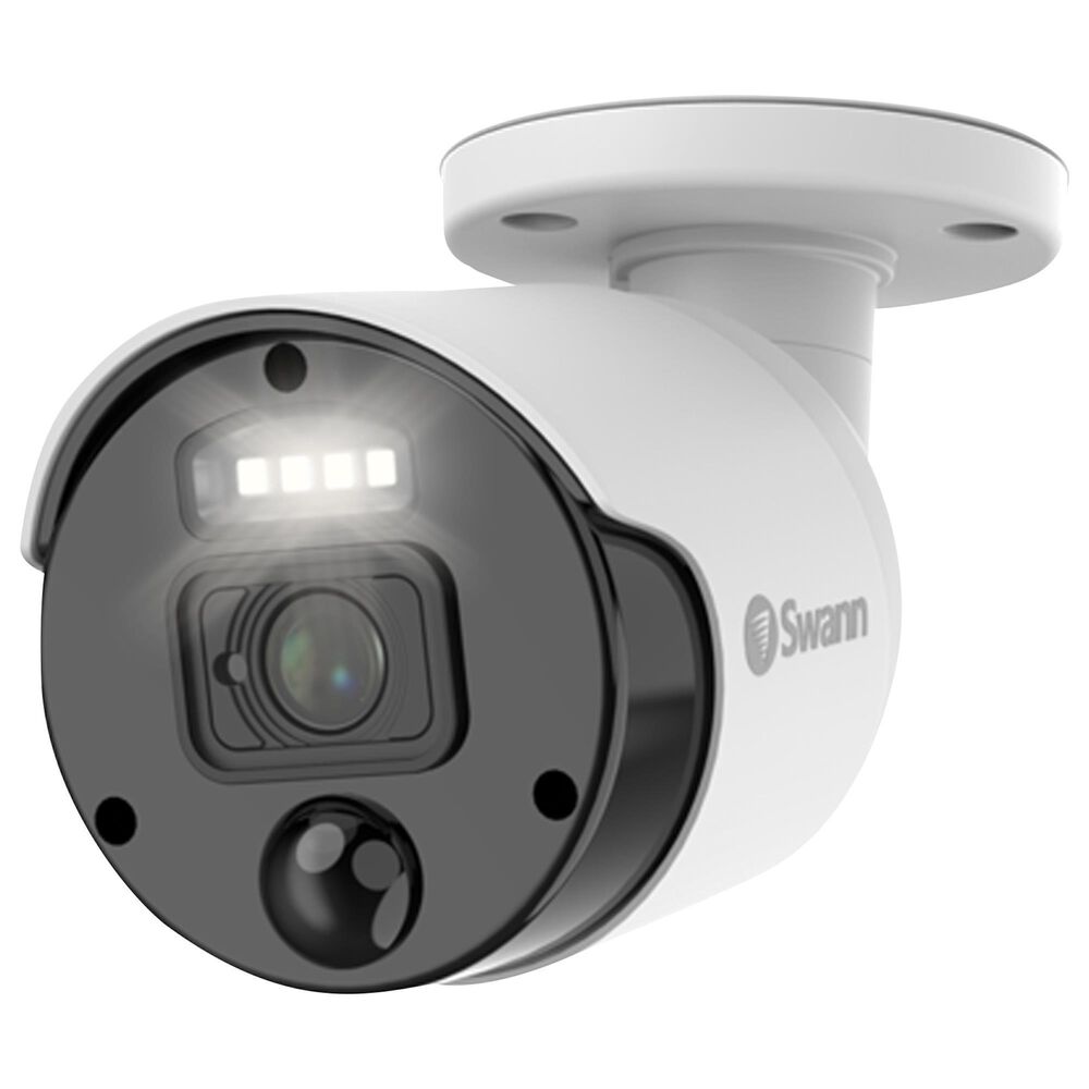 Swann Master-Series 4K Ultra HD Outdoor Bullet Security Camera in White, , large