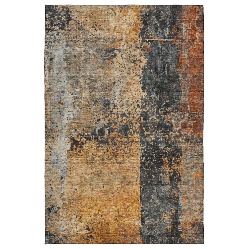 Dalyn Rug Company Nouveau NV13 3" x 5" Copper Indoor/Outdoor Area Rug, , large