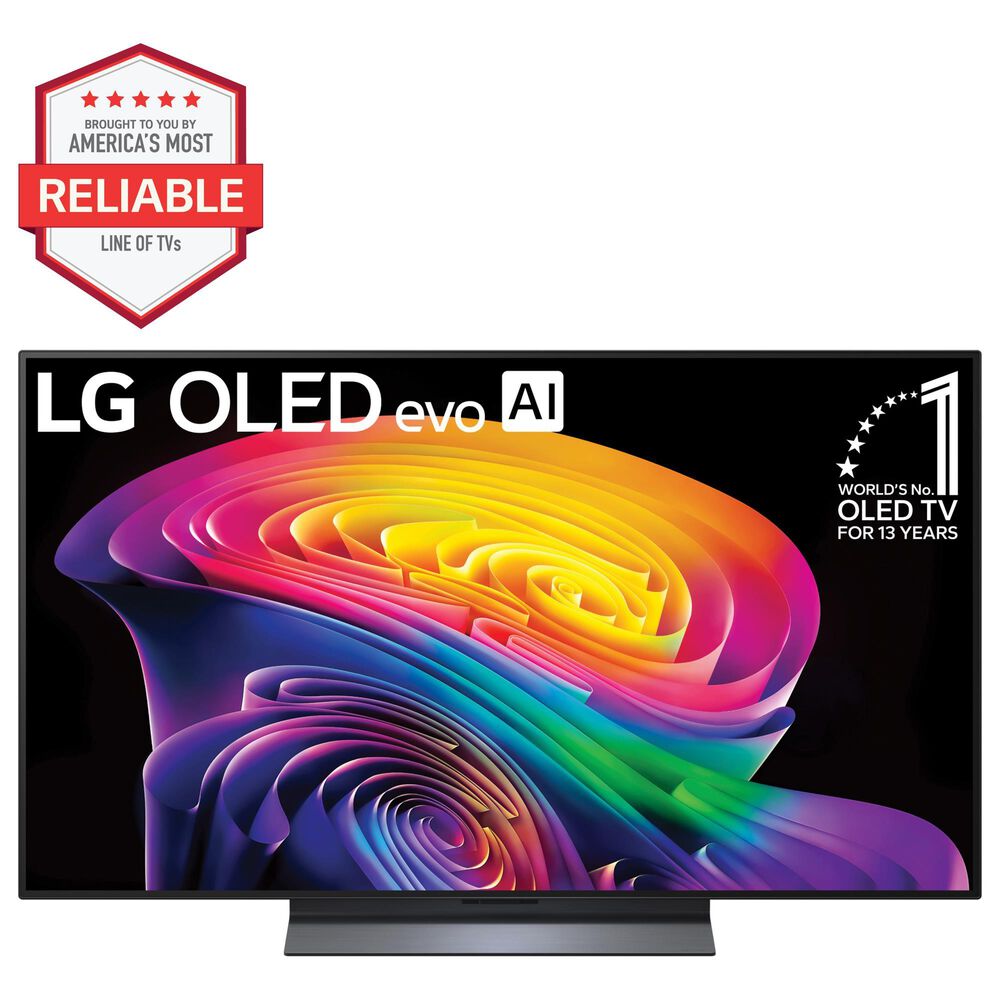 LG 48" Class C6 Series 4K OLED evo AI - Smart TV with 3.1.1 Channel Soundbar System in Black, , large