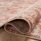Loloi II Odette 4" x 6" Rust and Ivory Area Rug, , large