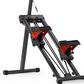 Sunny Health & Fitness Smart Foldable Stair Climber with Resistance Bands in Grey and Black, , large