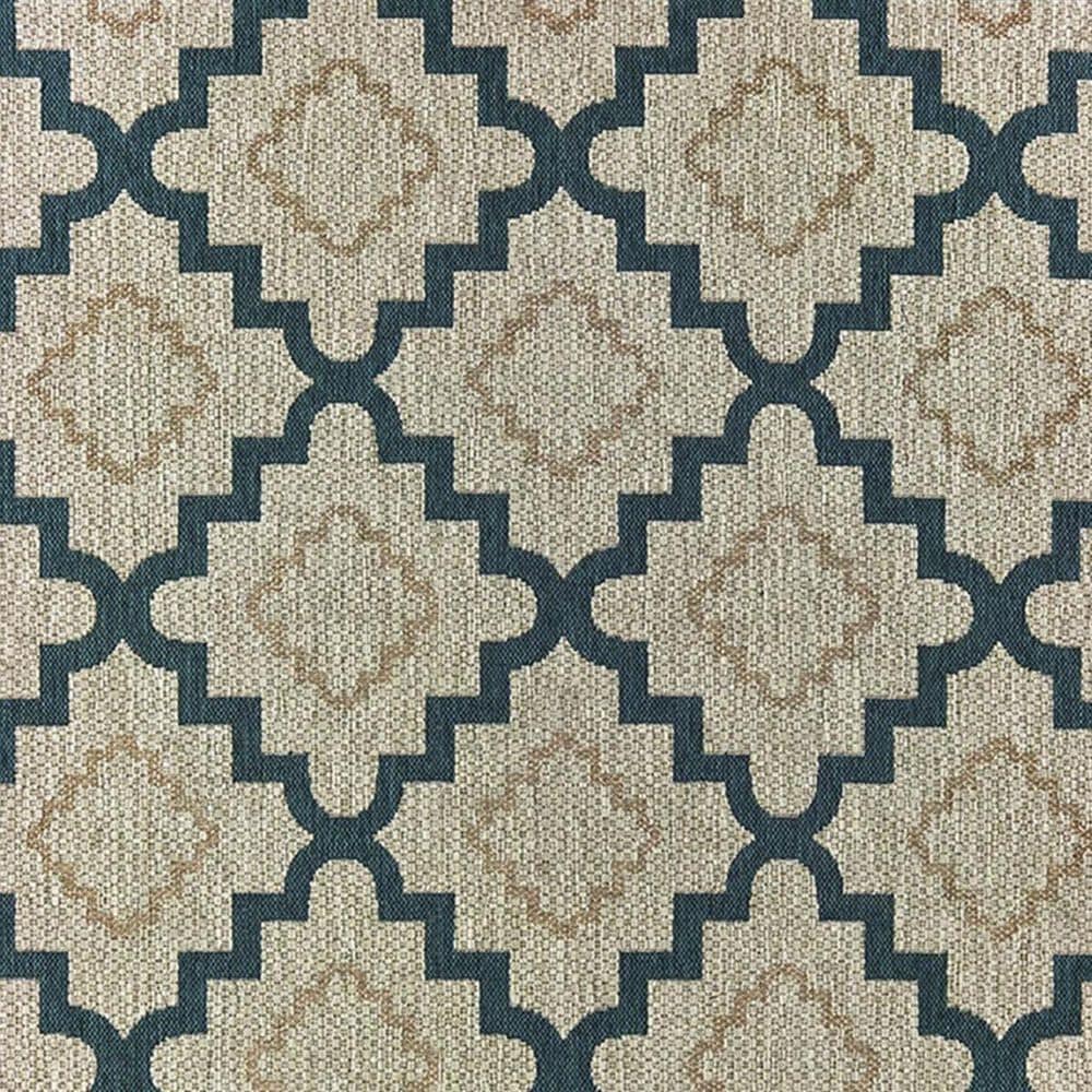 Oriental Weavers Latitude 804I 1&#39;10&quot; x 7&#39;6&quot; Grey Runner, , large