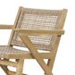 Hearth and Haven Braxton Outdoor Wicker Club Chair with Angular Arms in Light Brown (Set of 2), , large