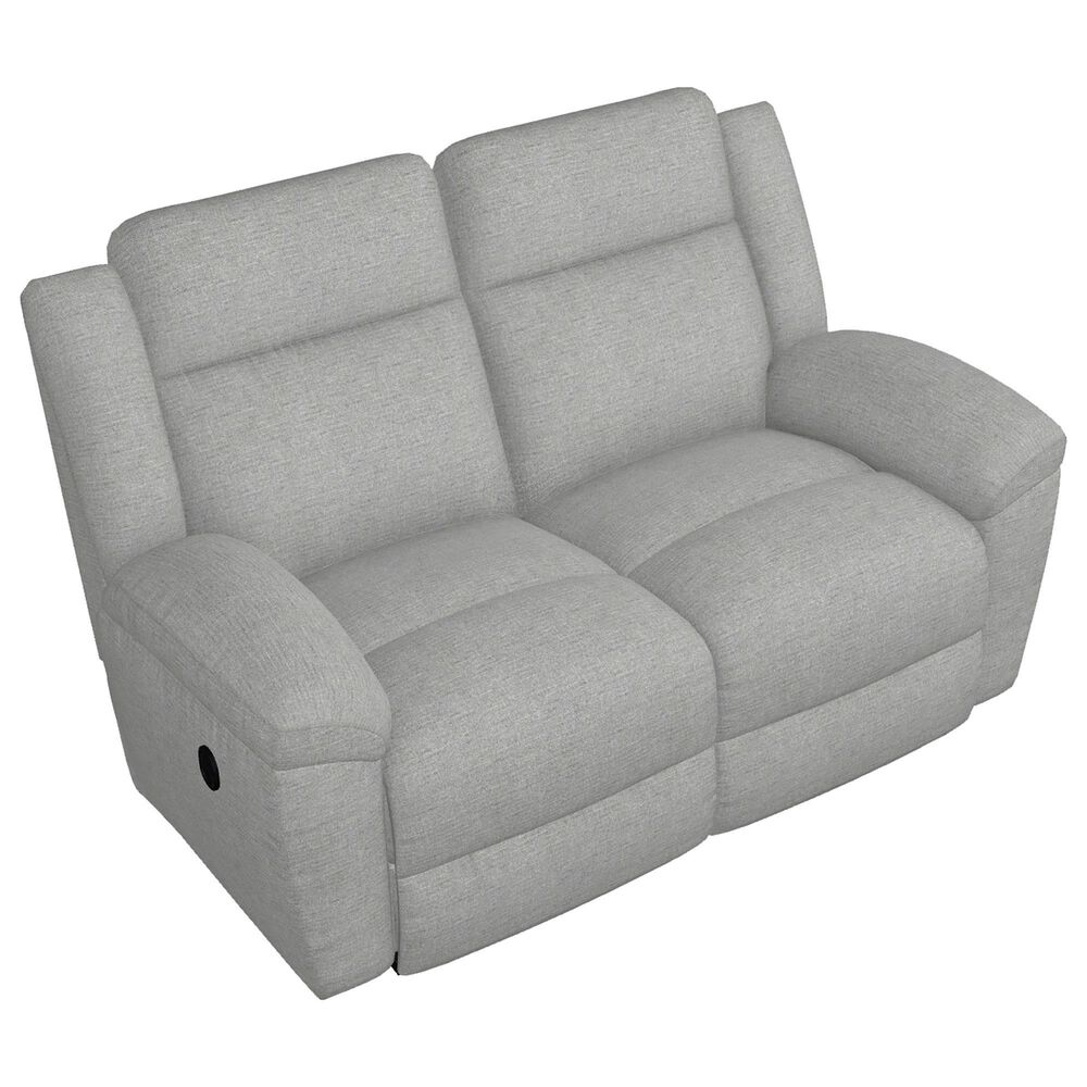 La-Z-Boy Joel Reclining Manual Loveseat in Oyster, , large