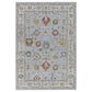 Surya Reina REN-2306 Light Gray, Cream, Denim, Rust, Mustard and Olive 12" x 15" Area Rug, , large