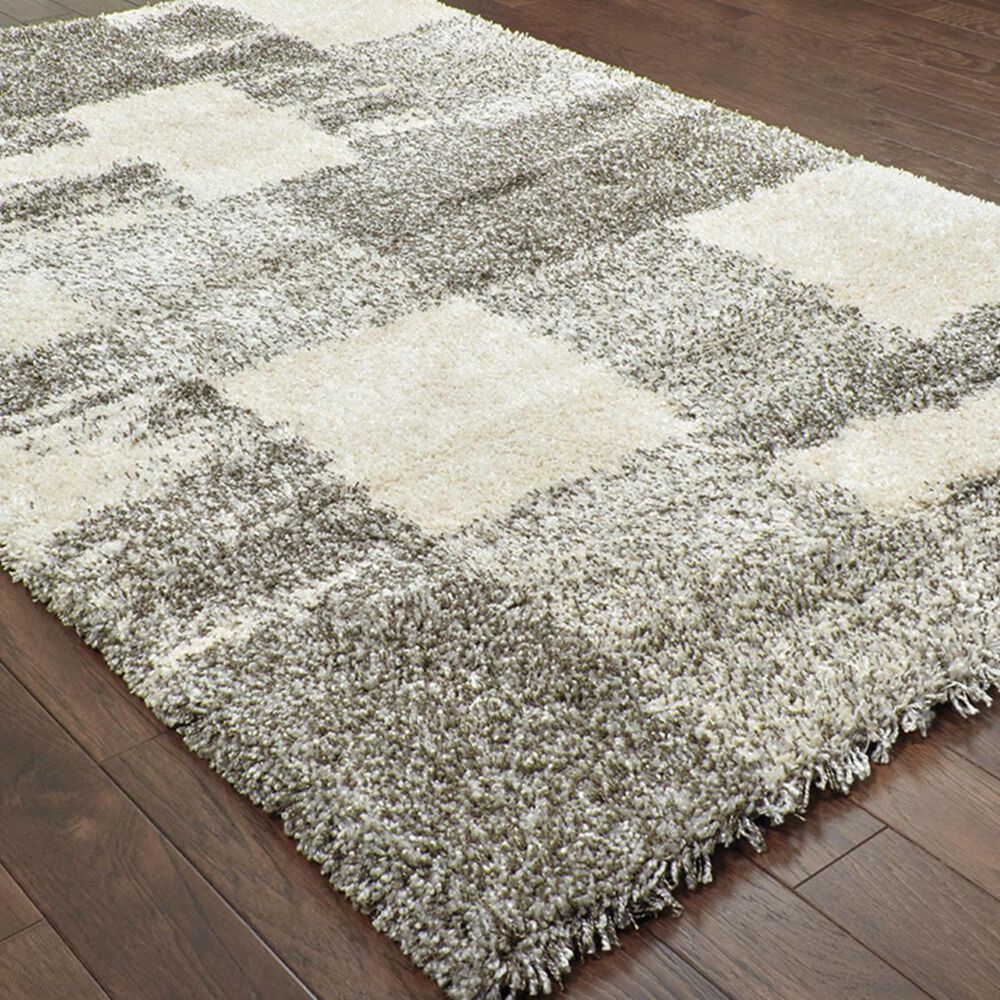 Oriental Weavers Henderson 5502H 9&#39;10&quot; x 12&#39;10&quot; Ivory and Grey Area Rug, , large
