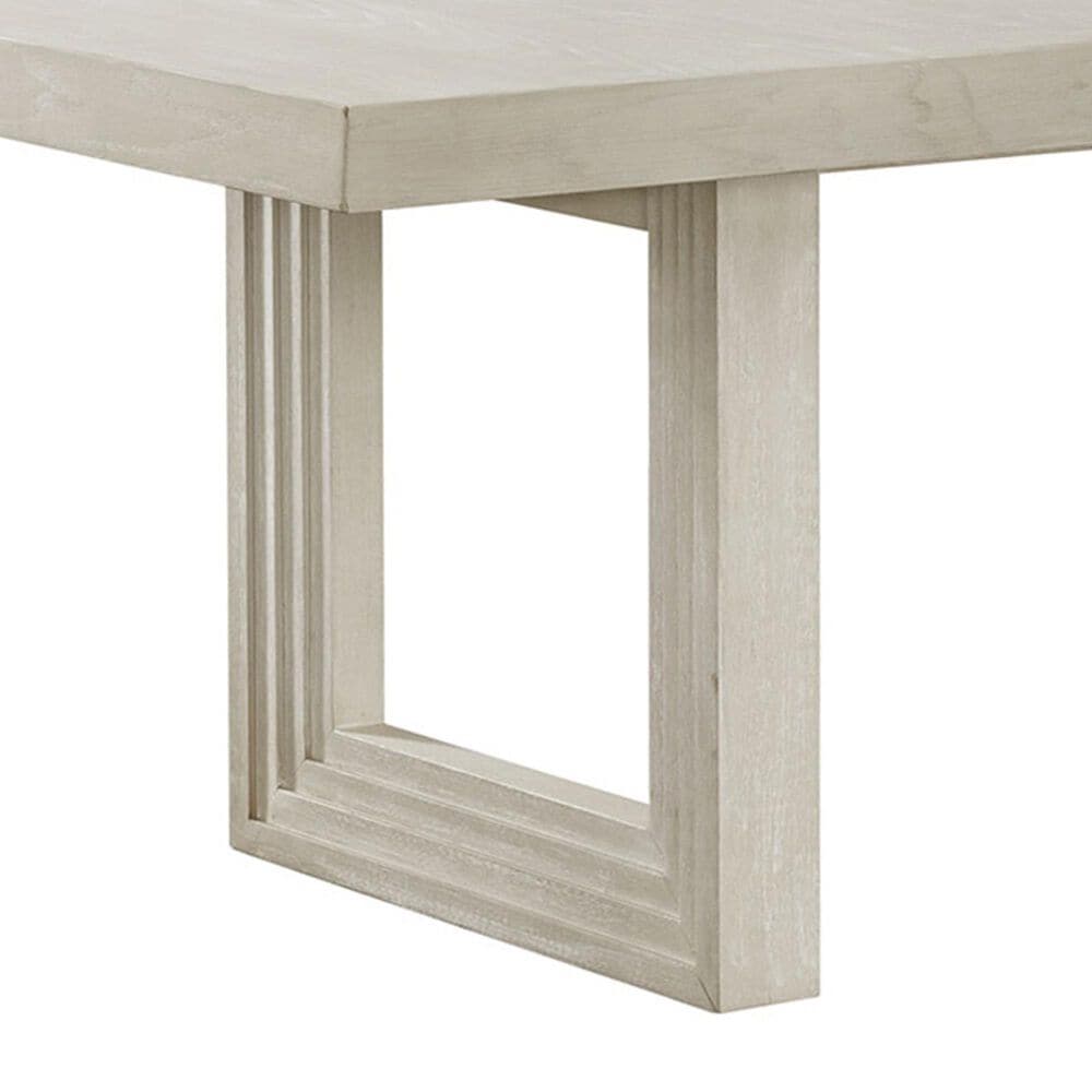 Elements Avalanche 7-Piece Rectangular Dining Set in Antique White, , large