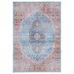 Safavieh Serapi 9" x 12" Blue and Orange Area Rug, , large