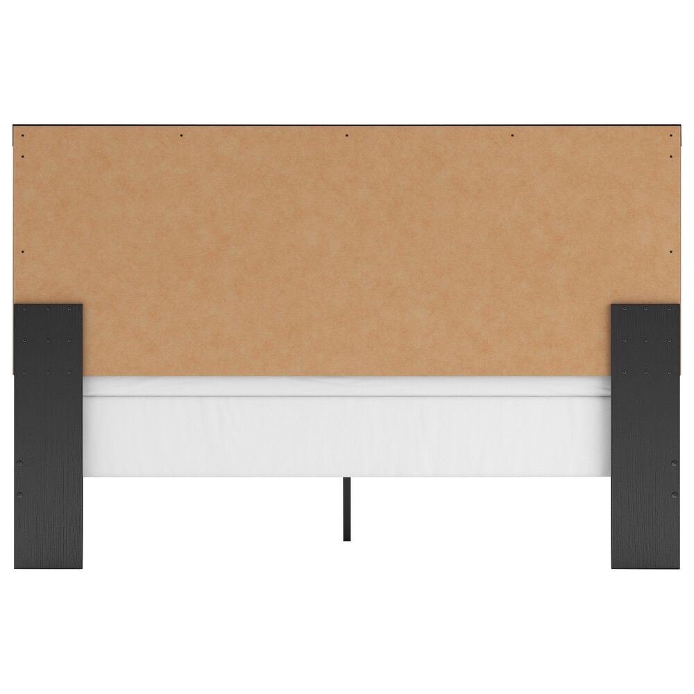 Ashley Broachmyn King Panel Bed in Black and Gray, , large