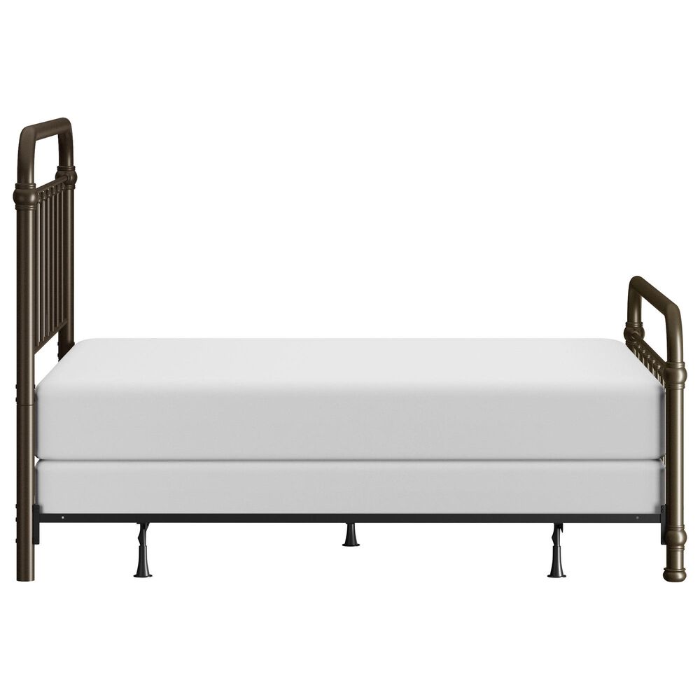 Richlands Furniture Kirkland Queen Slat Metal Bed in Dark Bronze, , large