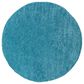 Safavieh August Shag 9" Round Turquoise Area Rug, , large
