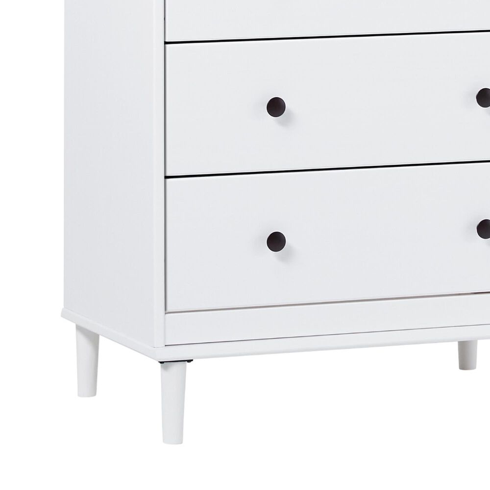 Walker Edison Spencer 4-Drawer Dresser in White, , large