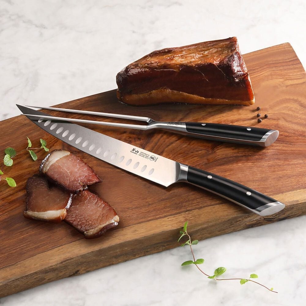 Cangshan Helena 2-Piece Carving Knife Set in and Silver, , large