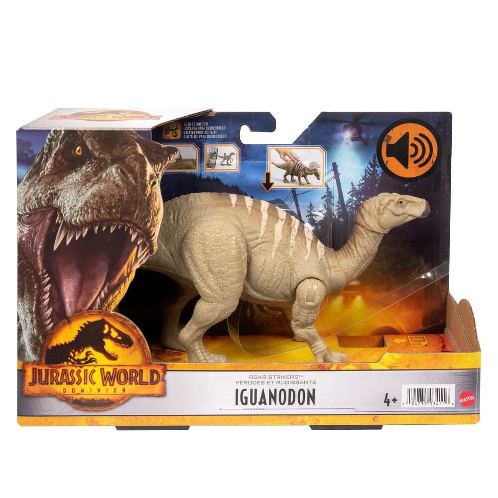 Jurassic World Roar Strikers Iguanodon, , large