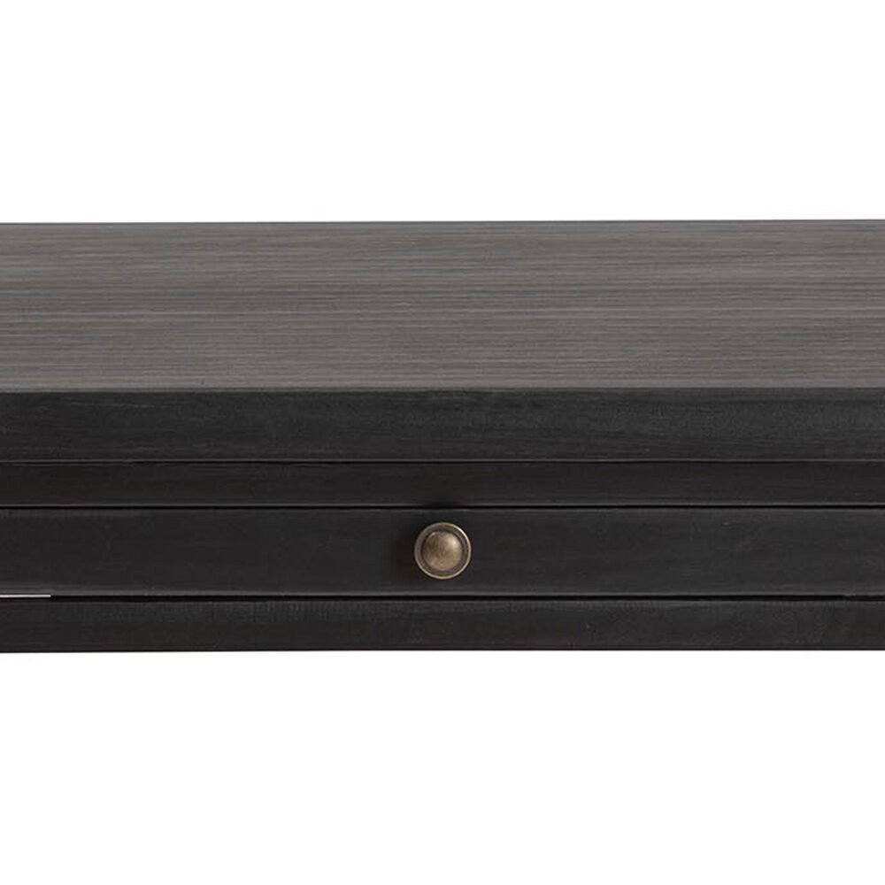 Baxton Studio Imogene Retro-Modern End Table in Black, , large